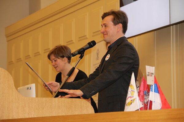 Народный артист России Сергей Безруков. Тотальный диктант - Sputnik Грузия