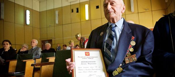 ветеран Давид Джишкариани - Sputnik Грузия