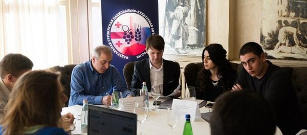 Совет лидеров и активистов грузинских студенческих и молодёжных объединений Москвы - Sputnik Грузия