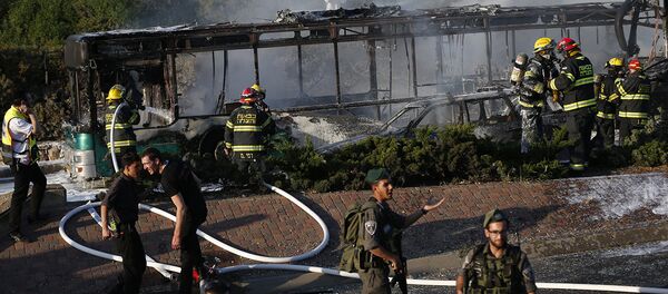 Взрыв автобуса в Иерусалиме - Sputnik Грузия