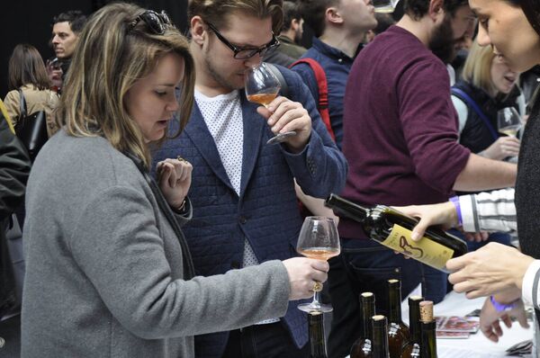 Грузинские вина на выставке Real Wine Fair-2016 - Sputnik Грузия