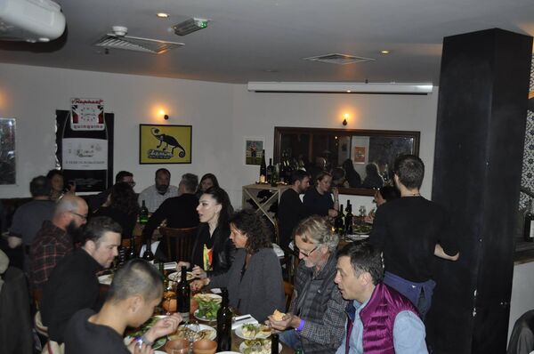 Грузинское застолье на выставке Real Wine Fair-2016 - Sputnik Грузия