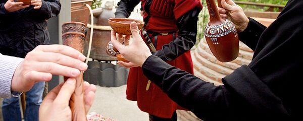 ქართული ღვინის დეგუსტაცია - Sputnik საქართველო