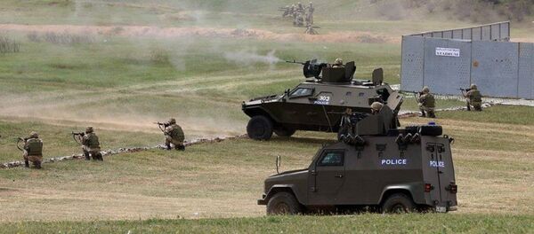 შსს-ს ქვედანაყოფების წვრთნები შსს-ს ქვედანაყოფების წვრთნები - Sputnik საქართველო