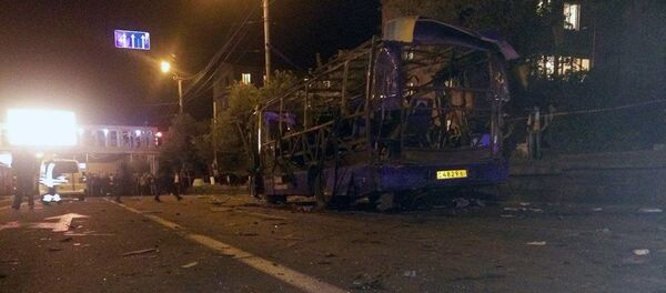Взрыв автобуса в Ереване - Sputnik Грузия
