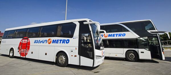 Metro Georgia-ს ავტობუსები Metro Georgia-ს ავტობუსები - Sputnik საქართველო