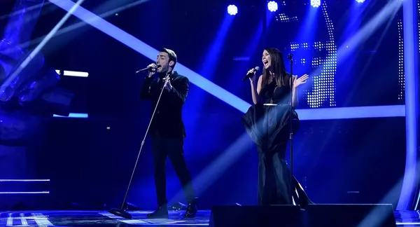 Георгий Надибаидзе и Кети Топурия в проекте The Voice Георгий Надибаидзе и Кети Топурия в проекте The Voice - Sputnik Грузия