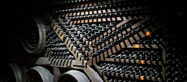 Винный погреб одного из винных заводов Грузии - Sputnik Грузия