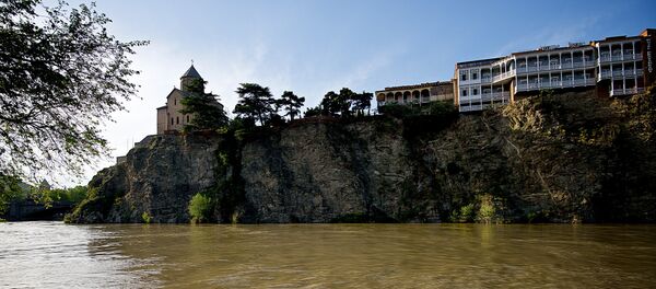 Старый Тбилиси. Набережная Куры - Sputnik Грузия