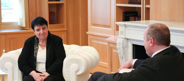 Нона Гаприндашвили и Георгий Маргвелашвили - Sputnik Грузия