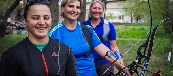 Грузинские лучницы - Sputnik Грузия