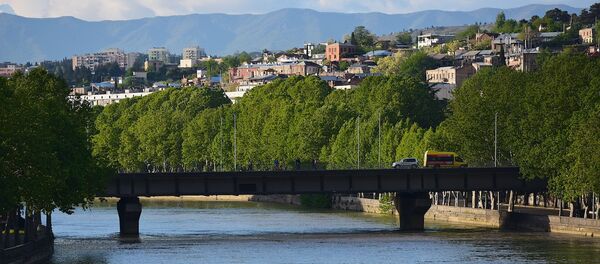 Тбилиси, набережная - Sputnik Грузия