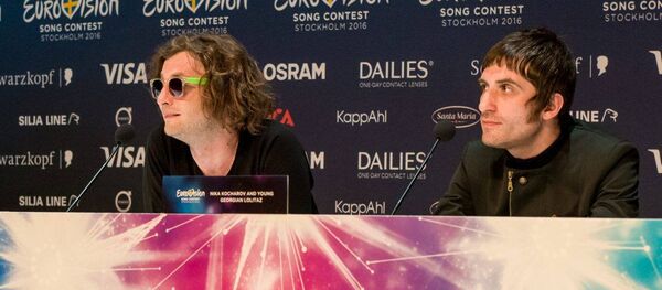 ნიკა კოჩაროვი პრესკონფერენციაზე - Sputnik საქართველო