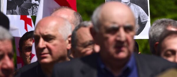 Участники акции Бессмертный полк - Sputnik Грузия