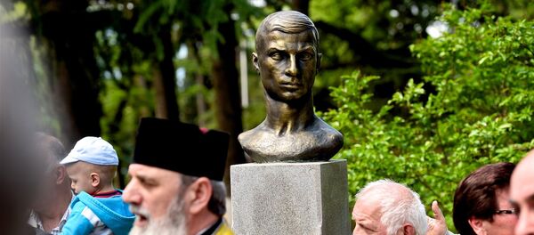 გამარჯვების სიმბოლო - თბილისში მელიტონ ქანთარიას მემორიალი დაიდგა გამარჯვების სიმბოლო - თბილისში მელიტონ ქანთარიას მემორიალი დაიდგა - Sputnik საქართველო