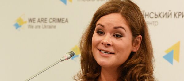 Пресс-конференция Марии Гайдар в Киеве - Sputnik Грузия