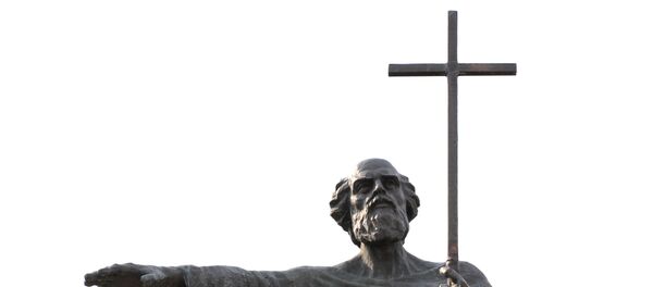 Памятник Андрею Первозванному в Севастополе - Sputnik Грузия