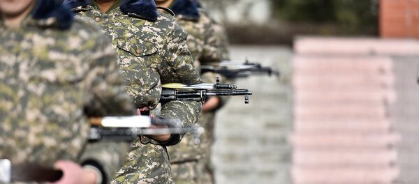 Солдаты Нацгвардии Кыргызстана. Архивное фото - Sputnik Грузия