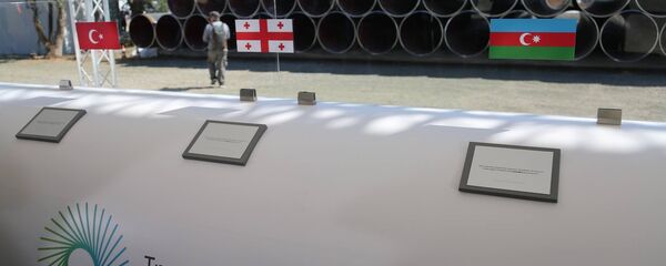 Начало строительства Трансадриатического газопровода - Sputnik Грузия
