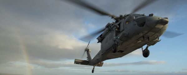 Sea Hawk(Морской Ястреб) приземляется на палубу ракетного эсминца - Sputnik Грузия