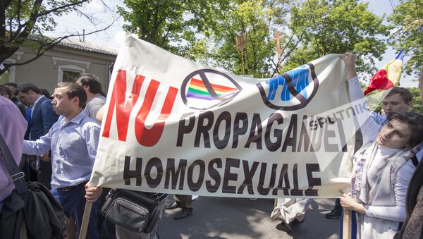 Марш ЛГБТ - сообщества в Кишиневе - Sputnik Грузия