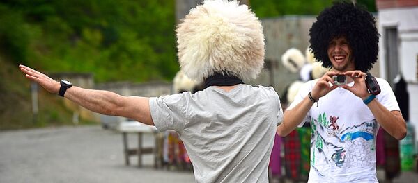 ტურისტები ტურისტები - Sputnik საქართველო