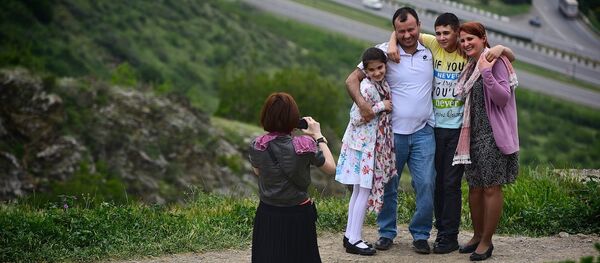 ტურისტები ტურისტები - Sputnik საქართველო