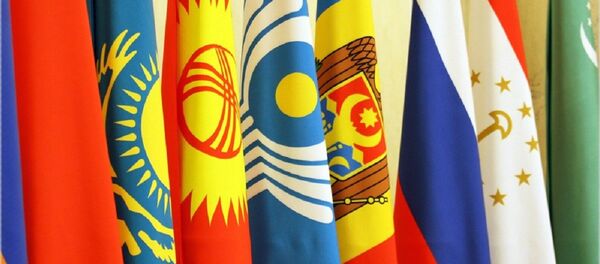 Флаги стран СНГ Флаги стран СНГ - Sputnik Грузия