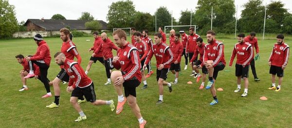 ფეხბურთელთა ვარჯიში - Sputnik საქართველო