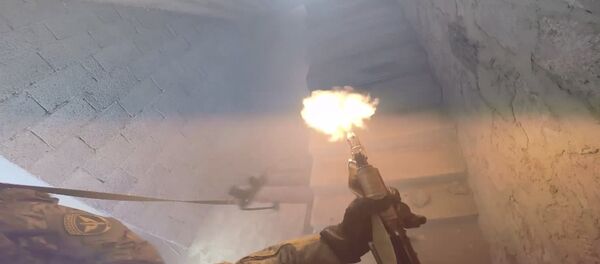 Спецназ взял штурмом захваченный боевиками дом на учениях ОДКБ в Армении - Sputnik Грузия