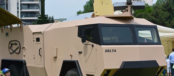 Самоходный миномет создали в Грузии на базе грузового автомобиля Самоходный миномет создали в Грузии на базе грузового автомобиля - Sputnik Грузия