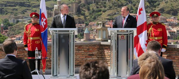 გიორგი მარგველაშვილი და ანდრეი კისკა - Sputnik საქართველო