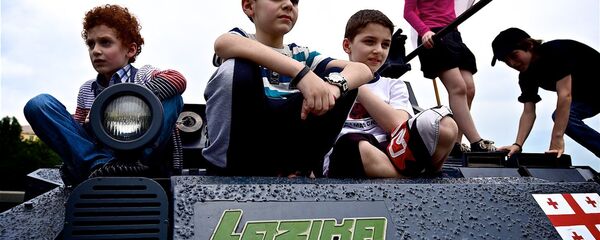 ქართული ჯავშანმანქანა „ლაზიკა“ ქართული ჯავშანმანქანა „ლაზიკა“ - Sputnik საქართველო