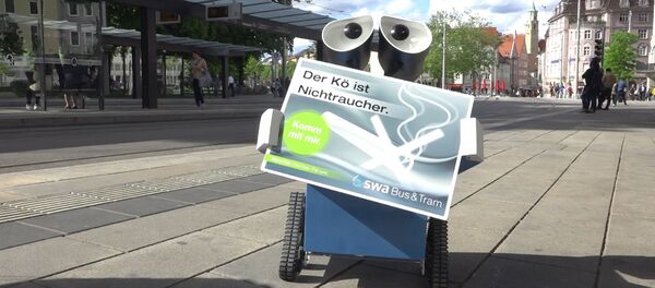 Робот против курения, или Как в Германии борются с вредной привычкой - Sputnik Грузия