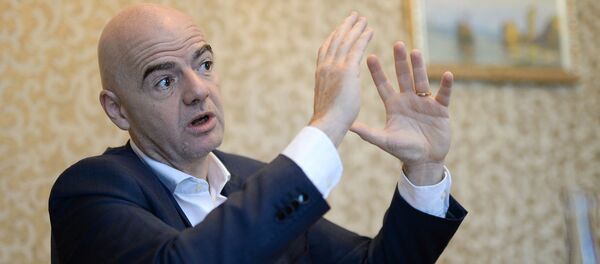 Президент Международной федерации футбола (ФИФА) Джанни Инфантино - Sputnik Грузия