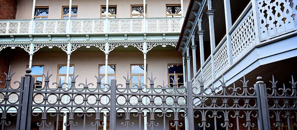 Старый Тбилиси - дома в историческом центре - Sputnik Грузия