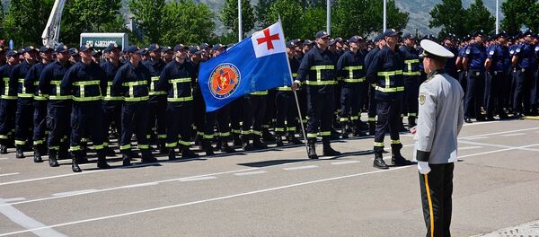 Полицейские машины, броневики и подразделения МВД - День полиции Грузии - Sputnik Грузия