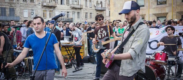 აქცია მარიხუანას ლეგალიზაციის მოთხოვნით - Sputnik საქართველო