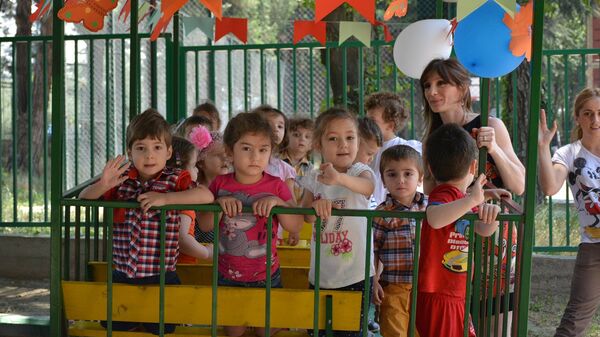 ბავშვები საბავშვო ბაღში - Sputnik საქართველო