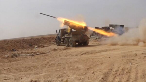 Сирийские военные обстреляли позиции террористов в провинции Ракка - Sputnik Грузия