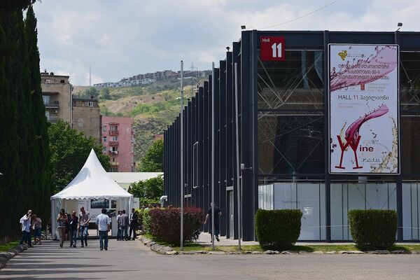 11-й, крупнейший, павильон выставочного центра Expo Georgia, где проходила выставка. - Sputnik Грузия