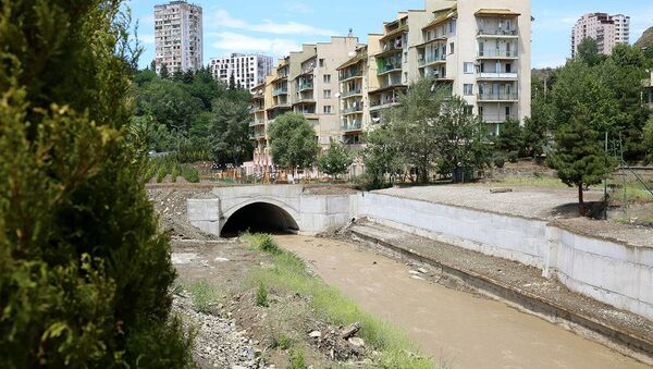 Место наводнения в Тбилиси - Sputnik Грузия