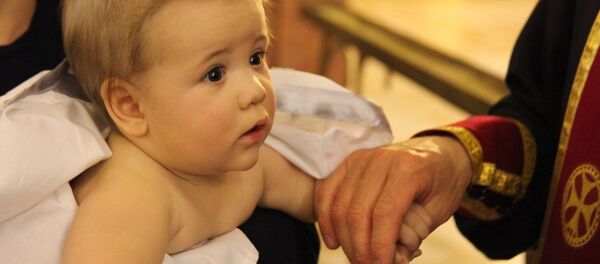 ნათლობის ცერემონია ნათლობის ცერემონია - Sputnik საქართველო