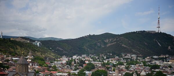 Вид на центр Тбилиси - Sputnik Грузия