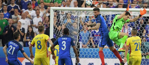 Футбол. Чемпионат Европы - 2016. Матч Франция - Румыния - Sputnik Грузия