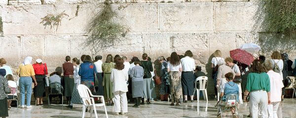 У стены плача в Иерусалиме У стены плача в Иерусалиме - Sputnik Грузия