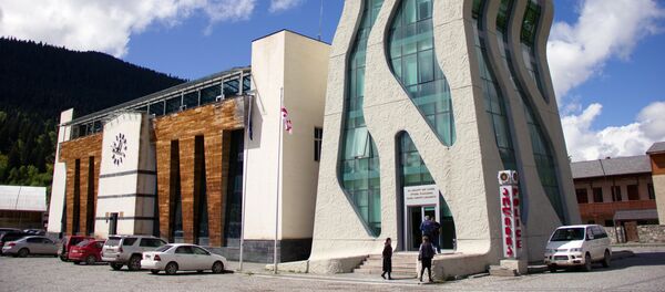 პოლიციის განყოფილება მესტიაში - Sputnik საქართველო