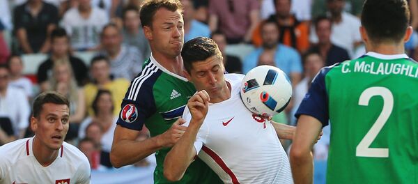 Футбол. Чемпионат Европы - 2016. Матч Польша - Северная Ирландия Футбол. Чемпионат Европы - 2016. Матч Польша - Северная Ирландия - Sputnik Грузия