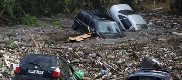 Наводнение в грузинской столице, 13 июня 2015 года - Sputnik Грузия