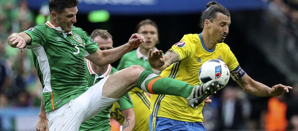 Футбол. Чемпионат Европы - 2016. Матч Ирландия - Швеция - Sputnik Грузия